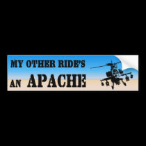 Apache3 bumper stickers