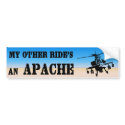 Apache3 bumper stickers