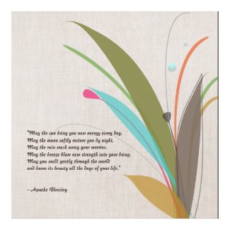 Apache Blessing Poster print
