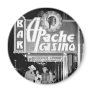 Apache Casino & Bar Vintage Las Vegas Photo Fridge Magnets