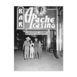 Apache Casino &amp; Bar Vintage Las Vegas Photo Post Cards
