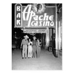 Apache Casino & Bar Vintage Las Vegas Photo Post Cards