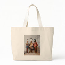 Apache Chiefs Garfield Ouche Te Foya 1899 Canvas Bag