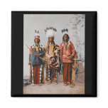 Apache Chiefs Garfield Ouche Te Foya 1899 Refrigerator Magnet