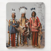 Apache Chiefs Garfield Ouche Te Foya 1899 Mousepad