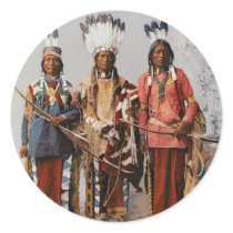 Apache Chiefs Garfield Ouche Te Foya 1899 Stickers