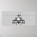 Apache Helicopter - Poster posters