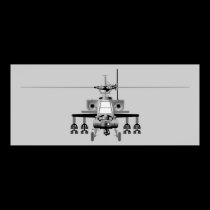 Apache Helicopter - Poster posters