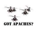 Apache Helicopter t-shirts