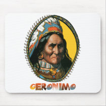 Apache leader Geronimo Mouse Mats