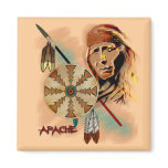 Apache Warrior magnets