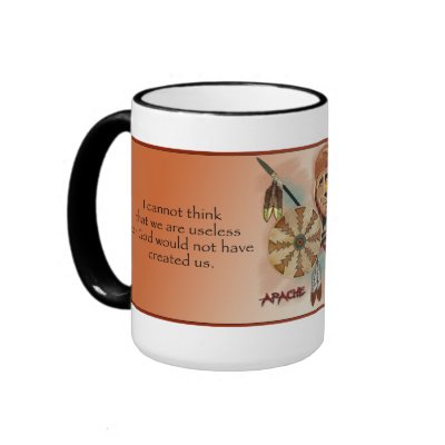 Apache Wisdom Mugs by ZiaSun