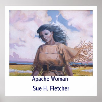 Apache Woman Posters by SueFletcher