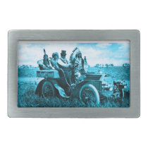 APACHES AND GERONIMO DRIVING A MOTOR CAR