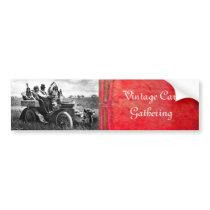 APACHES AND GERONIMO DRIVING A MOTOR CAR BUMPER STICKERS