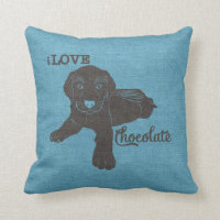 APAL - Chocolate Labrador | Dog Lovers Pillow