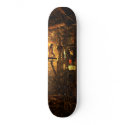 Apartment: boiler room skateboard