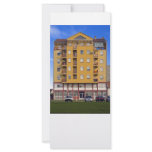apartment building personalized rack card