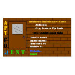 Apartment For Rent Business Card