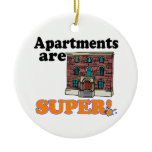 apartments are super christmas ornament