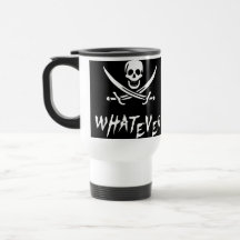 "Apathetic Roger" Pirate {Whitebeard} Mugs