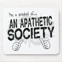 apathetic society mouse pads