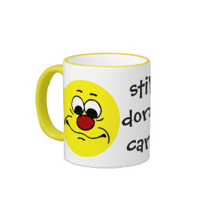 Apathy Face: Mistaken for someone who cares mug