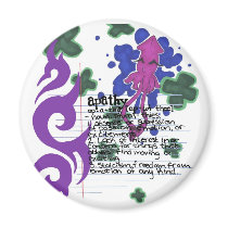 Apathy Squid magnets by zero2designs Apathy Squid magnets