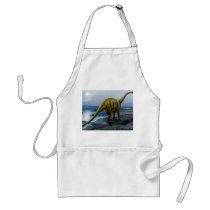 Apatosaurus (Brontosaurus) Illustration Aprons