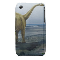 Apatosaurus (Brontosaurus) Illustration Iphone 3 Case
