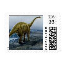 Apatosaurus (Brontosaurus) Illustration Stamps