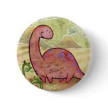 Apatosaurus Button
