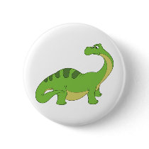 Apatosaurus Pinback Button