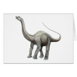 Apatosaurus Greeting Card