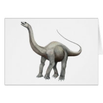 Apatosaurus Greeting Card