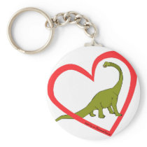 Apatosaurus Keychain