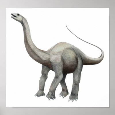 Apatosaurus Poster by wesleyowns