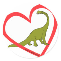 Apatosaurus Stickers