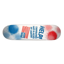 APDECK_CAMERON_Art_StrikeHelp Skate Board Decks