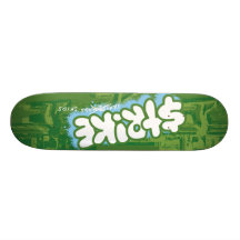 APDECK_CAMERON_Art_StrikeLogoGREEN Skate Decks