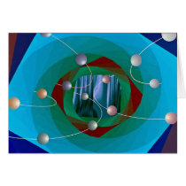 Aperture Orbit Greeting Cards
