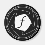 Aperture Silhouette Magnet