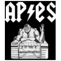 APES AC/DC Style Ladies t-shirts
