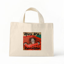 Apes are Awesome bags by Rebecca_Reeder Apes are Awesome bags