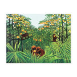 "Apes in the Orange Grove" by Henri Rousseau Post Cards