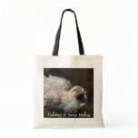 Apes life canvas bag