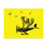 Apes On Planes Postcard