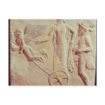 Aphrodite and Hermes riding on a chariot Post Cards