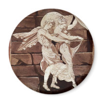 Aphrodite Leads Paris To A Duel With Menelaus By J Magnet