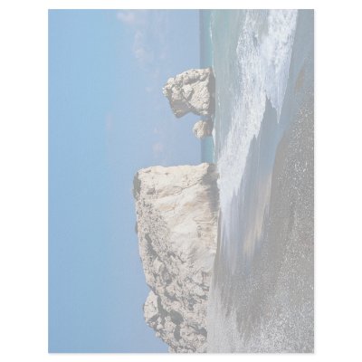 Aphrodite's birthplace, Pissouri, Cyprus Letterhead Template by beautifulclicks